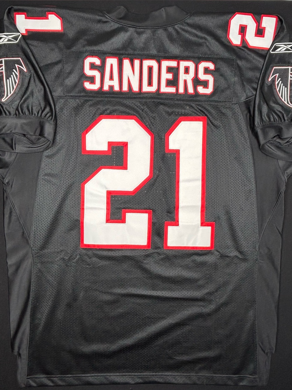 Atlanta Falcons Deion Sanders Reebok Authentic Football Jersey Size: 54
